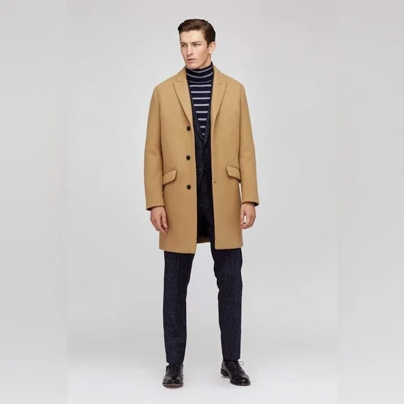 Bonobos The Stretch Italian Wool Topcoat - Picture 2 of 8